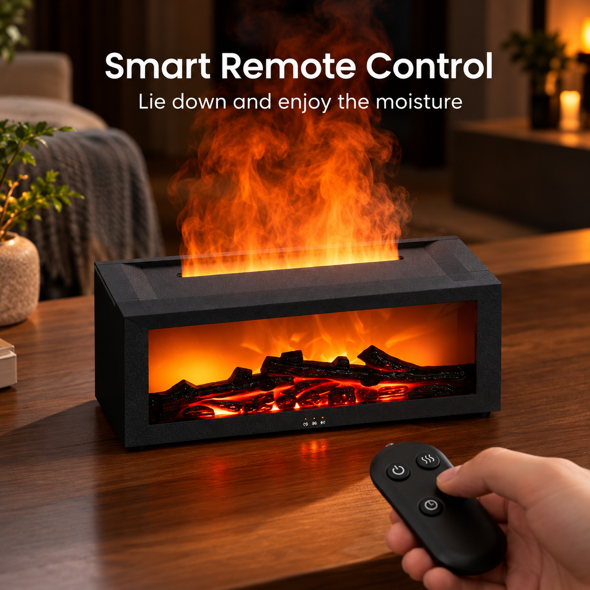 VELFLAME™ 3D Flame Aroma Diffuser